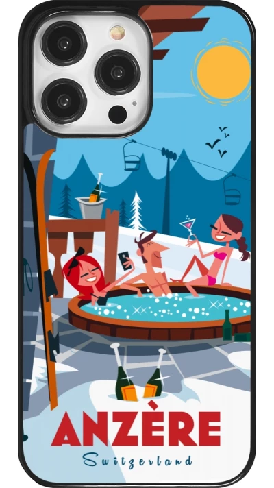iPhone 14 Pro Max Case Hülle - Anzère Mountain Jacuzzi