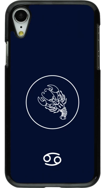 iPhone XR Case Hülle - Astrologie Krebs