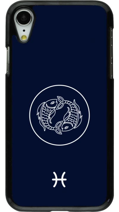iPhone XR Case Hülle - Astrologie Fische