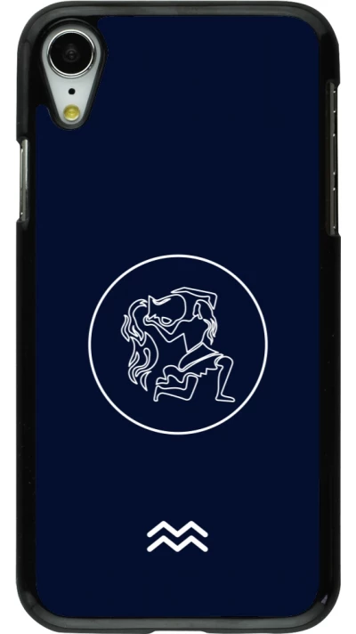 iPhone XR Case Hülle - Astrologie Wassermann
