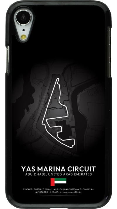 iPhone XR Case Hülle - F1 Track 2025 Abu Dhabi