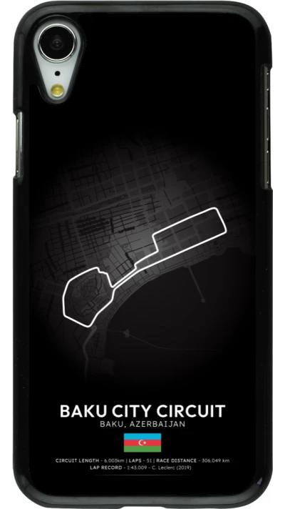 iPhone XR Case Hülle - F1 Track 2025 Azerbaijan