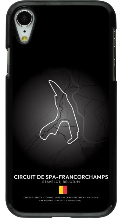 iPhone XR Case Hülle - F1 Track 2025 Belgium