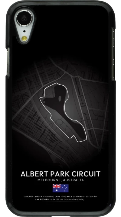 iPhone XR Case Hülle - F1 Track 2025 Melbourne