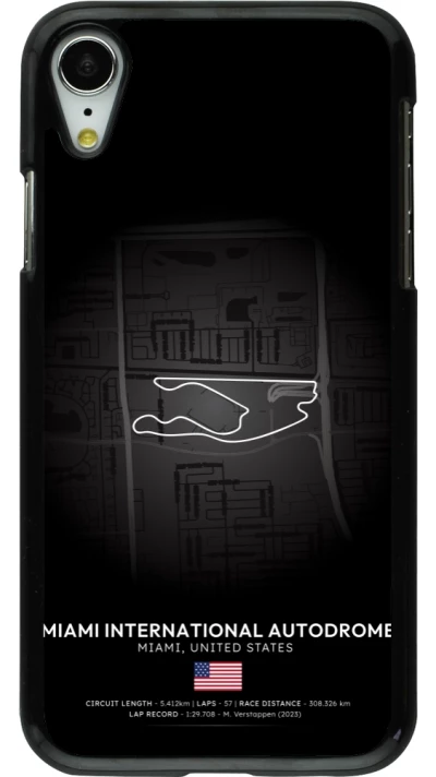 iPhone XR Case Hülle - F1 Track 2025 Miami