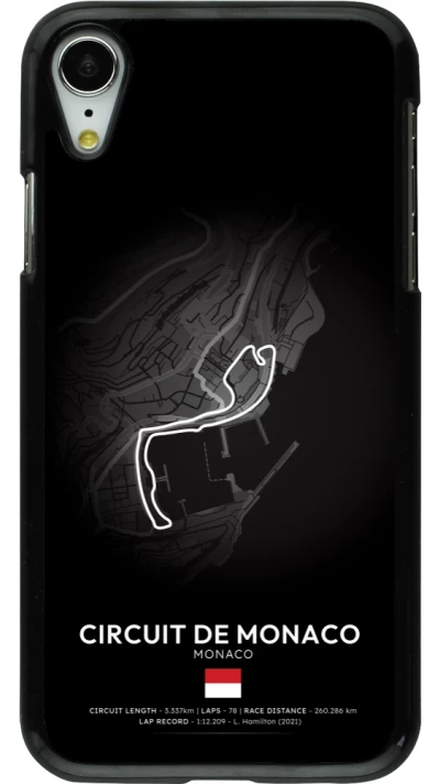 iPhone XR Case Hülle - F1 Track 2025 Monaco
