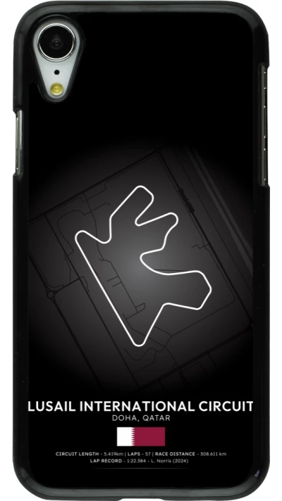 iPhone XR Case Hülle - F1 Track 2025 Qatar