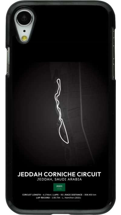 iPhone XR Case Hülle - F1 Track 2025 Saudi Arabia