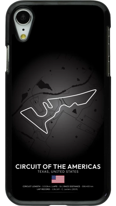 iPhone XR Case Hülle - F1 Track 2025 United States