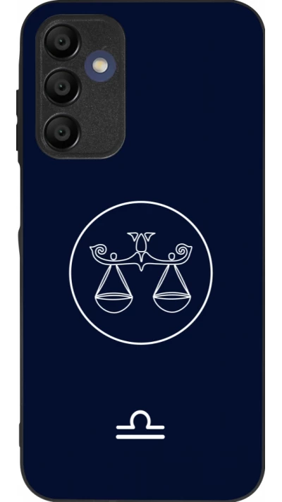 Coque Samsung Galaxy A15 - Silicone rigide noir Astrologie Balance