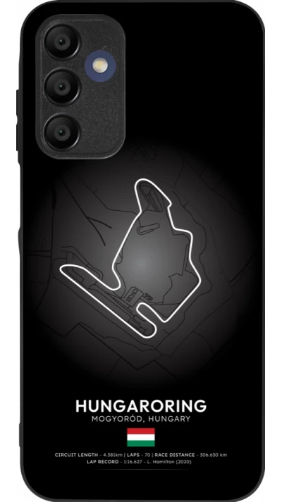 Coque Samsung Galaxy A15 - Silicone rigide noir F1 Track 2025 Hungary
