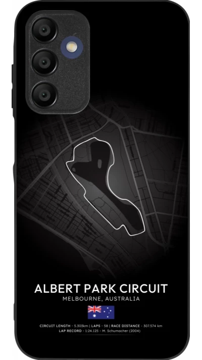Coque Samsung Galaxy A15 - Silicone rigide noir F1 Track 2025 Melbourne