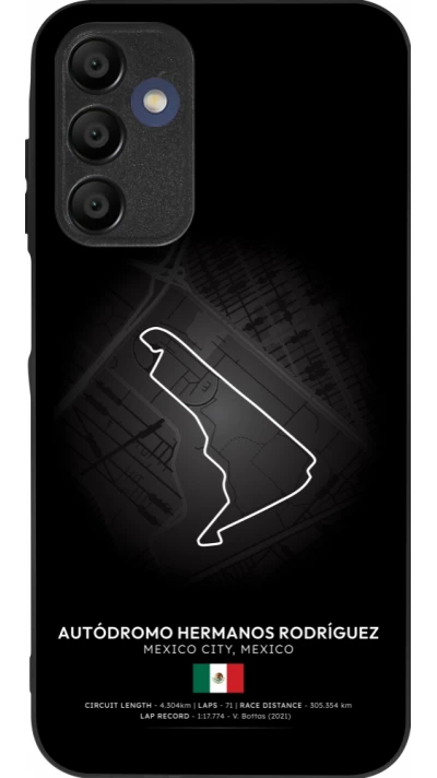 Coque Samsung Galaxy A15 - Silicone rigide noir F1 Track 2025 Mexico
