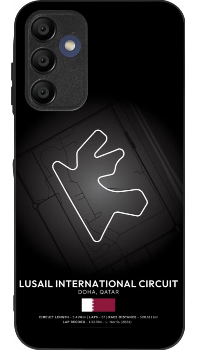 Coque Samsung Galaxy A15 - Silicone rigide noir F1 Track 2025 Qatar