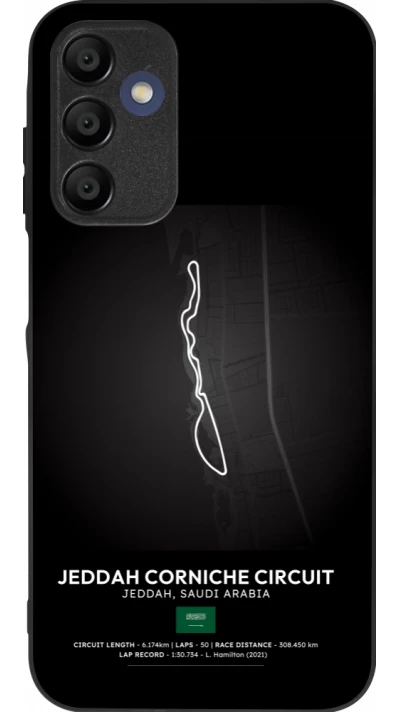 Coque Samsung Galaxy A15 - Silicone rigide noir F1 Track 2025 Saudi Arabia