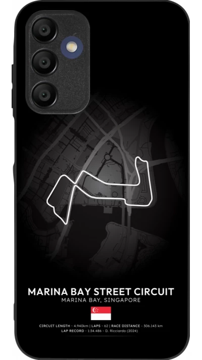Coque Samsung Galaxy A15 - Silicone rigide noir F1 Track 2025 Singapore