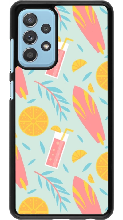 Coque Samsung Galaxy A52 - Summer 2025 Pattern citron