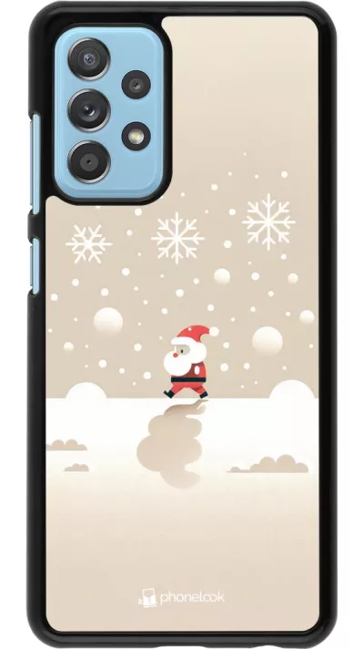 Samsung Galaxy A52 Case Hülle - Weihnachten 2023 Minimalistischer Weihnachtsmann
