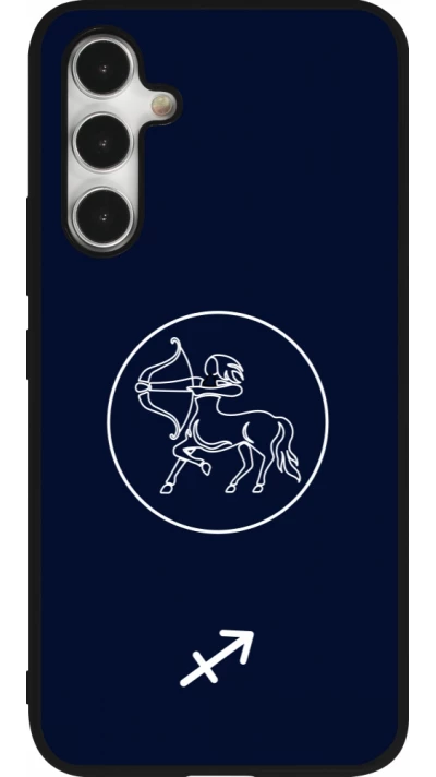Samsung Galaxy A54 Case Hülle - Silikon schwarz Astrologie Schütze