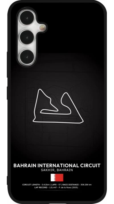 Samsung Galaxy A54 Case Hülle - Silikon schwarz F1 Track 2025 Bahrain