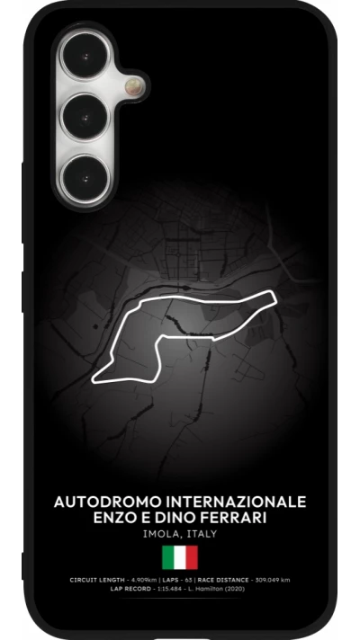 Samsung Galaxy A54 Case Hülle - Silikon schwarz F1 Track 2025 Emilia-Rogmana