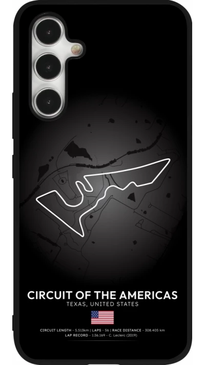 Samsung Galaxy A54 Case Hülle - Silikon schwarz F1 Track 2025 United States