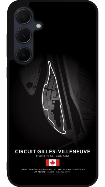 Samsung Galaxy A56 Case Hülle - Silikon schwarz F1 Track 2025 Canada