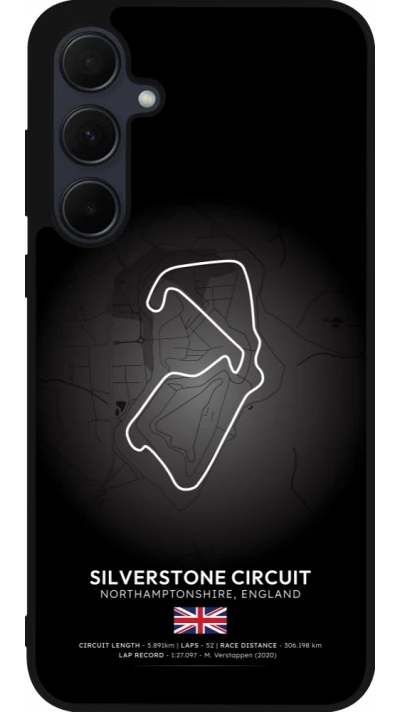 Samsung Galaxy A56 Case Hülle - Silikon schwarz F1 Track 2025 Great Britan