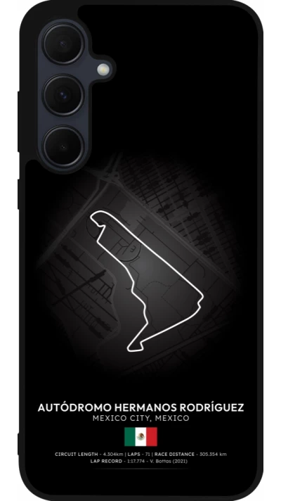 Samsung Galaxy A56 Case Hülle - Silikon schwarz F1 Track 2025 Mexico