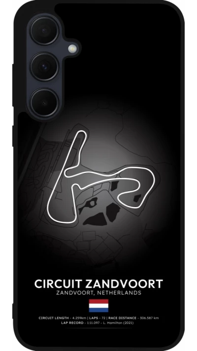 Samsung Galaxy A56 Case Hülle - Silikon schwarz F1 Track 2025 Netherlands