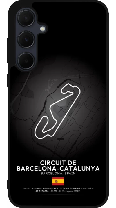 Samsung Galaxy A56 Case Hülle - Silikon schwarz F1 Track 2025 Spain