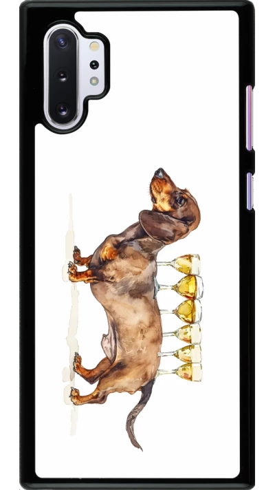 Coque Samsung Galaxy Note 10+ - Wine Teckel