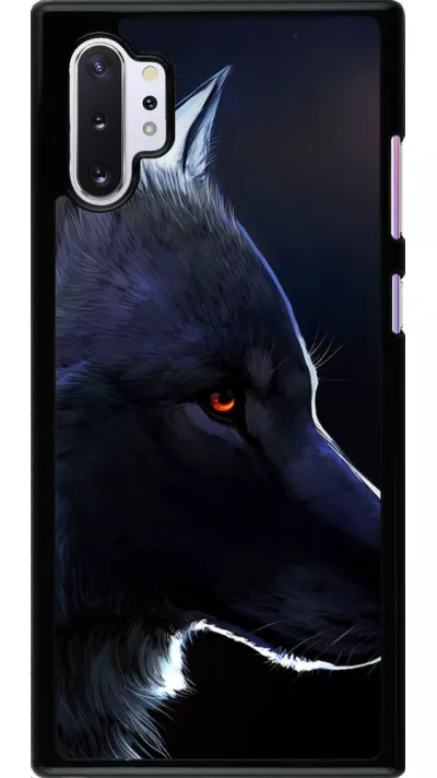 Coque Samsung Galaxy Note 10+ - Wolf Shape