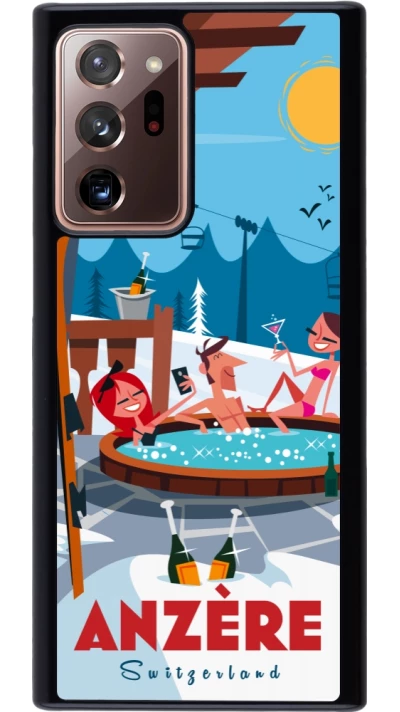 Samsung Galaxy Note 20 Ultra Case Hülle - Anzère Mountain Jacuzzi