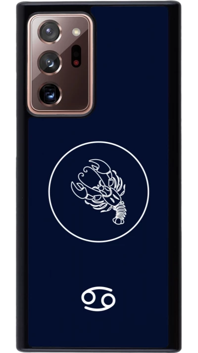 Samsung Galaxy Note 20 Ultra Case Hülle - Astrologie Krebs