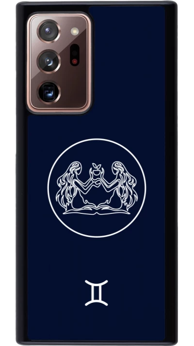 Samsung Galaxy Note 20 Ultra Case Hülle - Astrologie Zwillinge