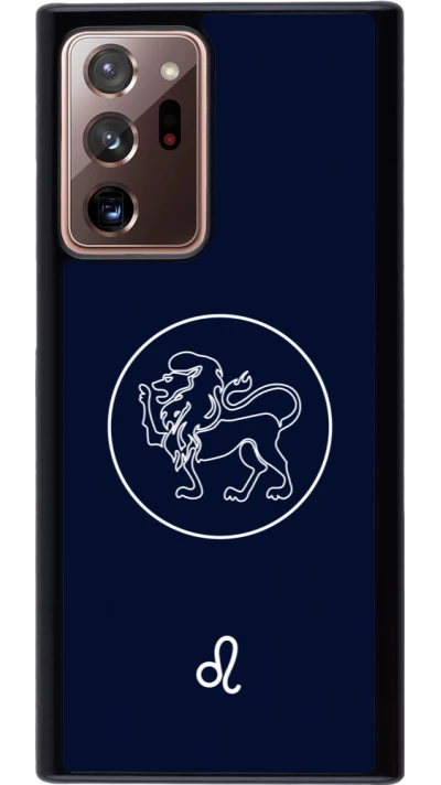 Samsung Galaxy Note 20 Ultra Case Hülle - Astrologie Löwe