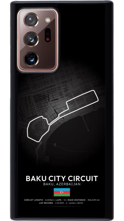 Samsung Galaxy Note 20 Ultra Case Hülle - F1 Track 2025 Azerbaijan