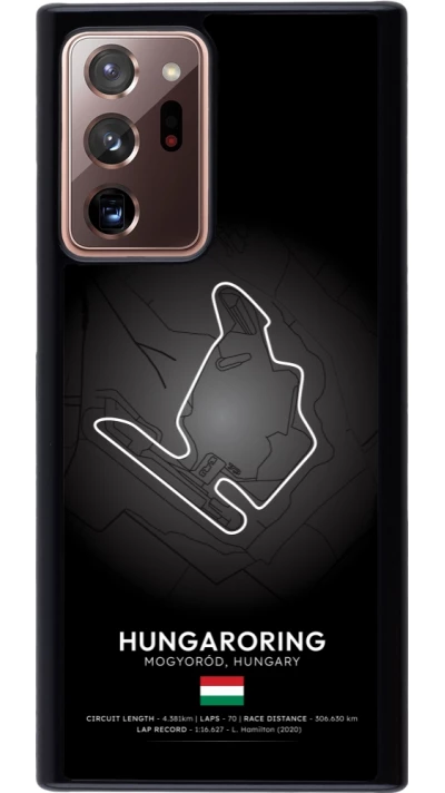 Samsung Galaxy Note 20 Ultra Case Hülle - F1 Track 2025 Hungary