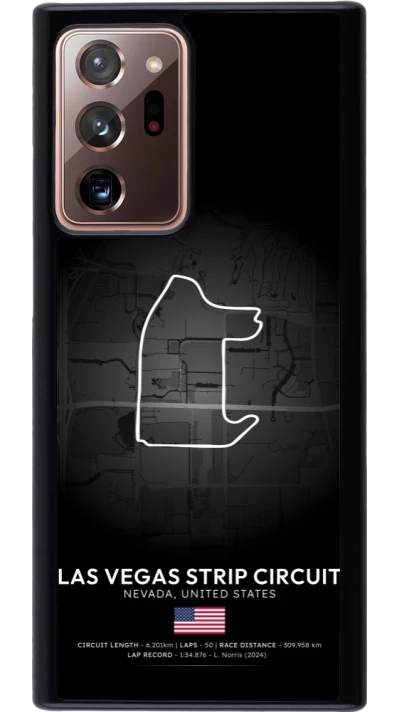 Samsung Galaxy Note 20 Ultra Case Hülle - F1 Track 2025 Las Vegas