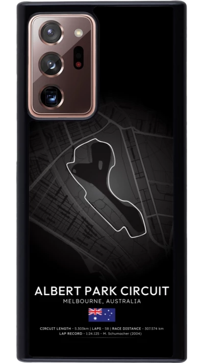 Samsung Galaxy Note 20 Ultra Case Hülle - F1 Track 2025 Melbourne
