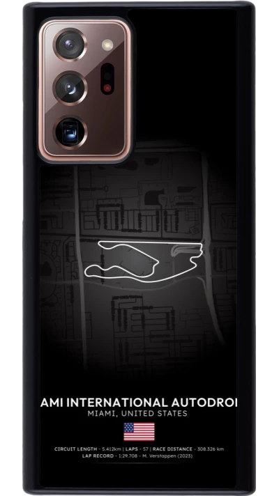 Samsung Galaxy Note 20 Ultra Case Hülle - F1 Track 2025 Miami