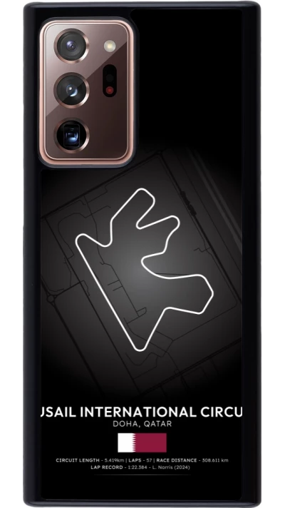Samsung Galaxy Note 20 Ultra Case Hülle - F1 Track 2025 Qatar