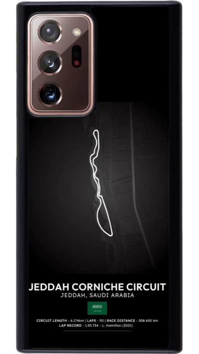 Samsung Galaxy Note 20 Ultra Case Hülle - F1 Track 2025 Saudi Arabia