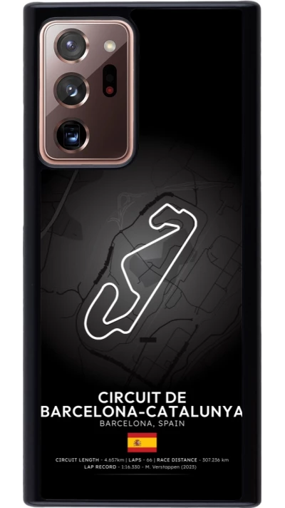 Samsung Galaxy Note 20 Ultra Case Hülle - F1 Track 2025 Spain