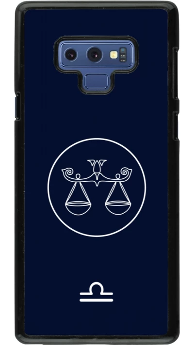 Samsung Galaxy Note9 Case Hülle - Astrologie Waage