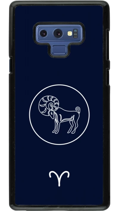Samsung Galaxy Note9 Case Hülle - Astrologie Widder