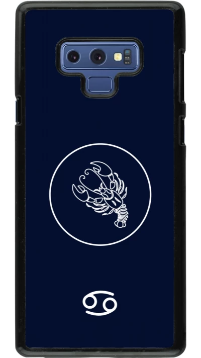 Samsung Galaxy Note9 Case Hülle - Astrologie Krebs