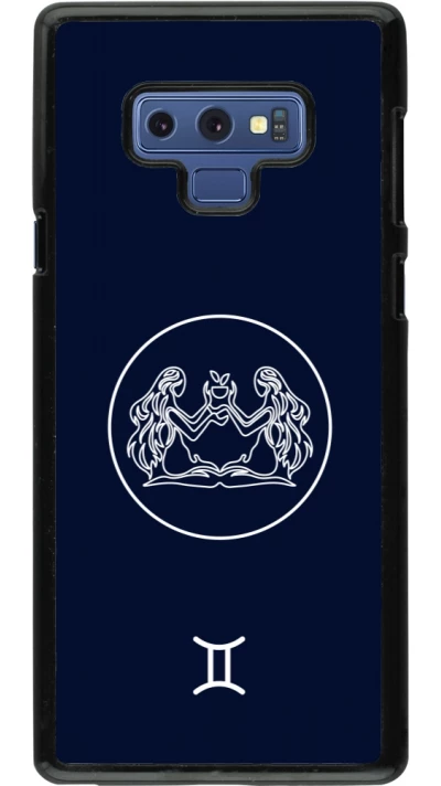 Samsung Galaxy Note9 Case Hülle - Astrologie Zwillinge