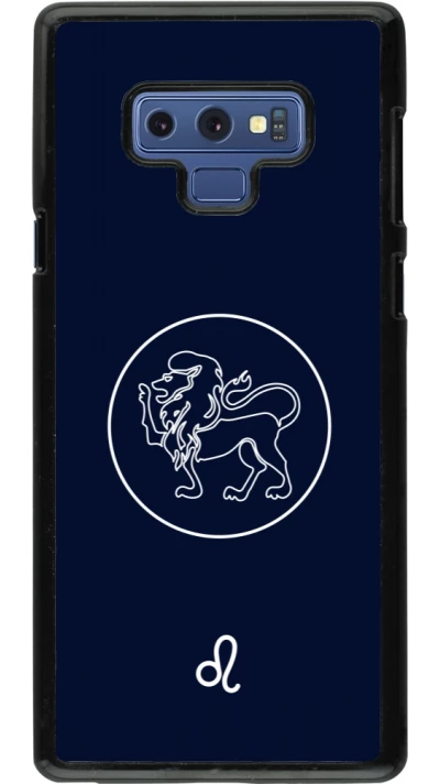 Samsung Galaxy Note9 Case Hülle - Astrologie Löwe